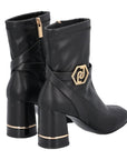 LIU JO BOTINES ANKLE NEGRO- HOT 03