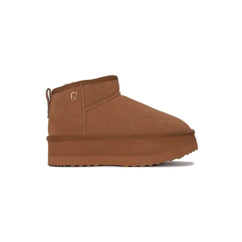 LIU JO BOTINES DE PIEL JANE 01 MARRÓN