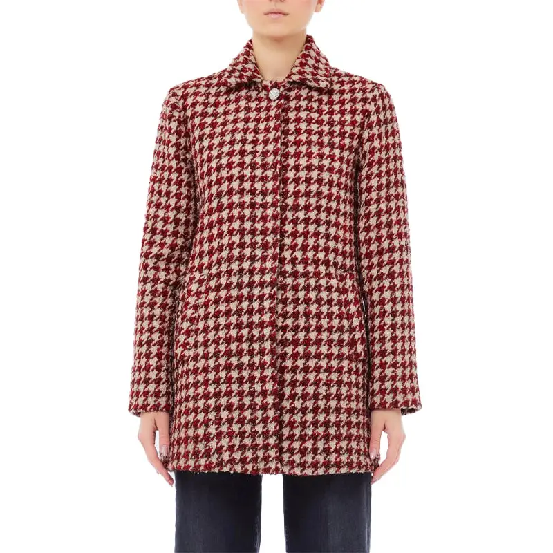 LIU JO CAPPOTTINO BOUCLE PDP BEIGE - textil