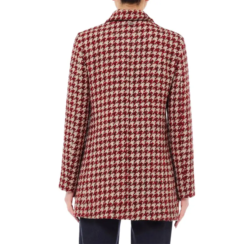 LIU JO CAPPOTTINO BOUCLE PDP BEIGE - textil