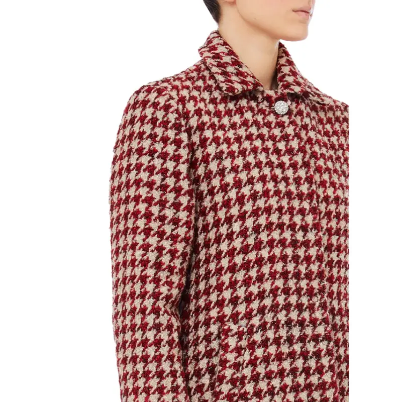 LIU JO CAPPOTTINO BOUCLE PDP BEIGE - textil