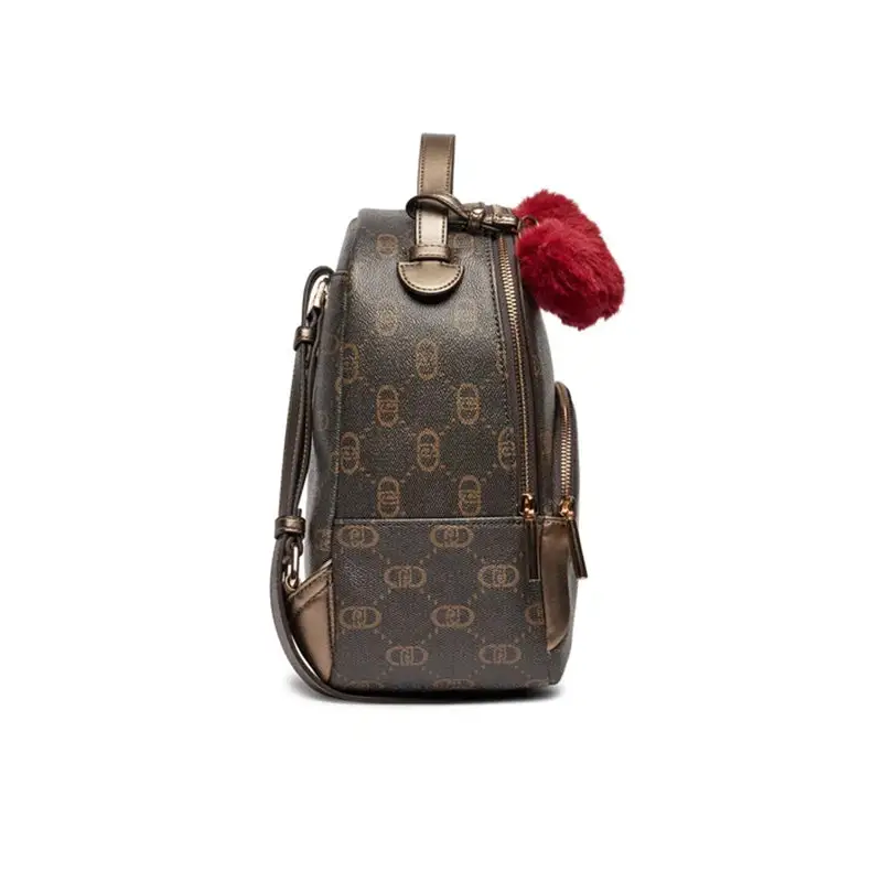 LIU JO ECS M BACKPACK MOCHA - TALLA ÚNICA