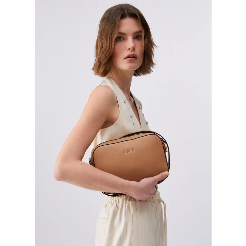 LIU JO ECS M CAMERA CASE CAMMELLO