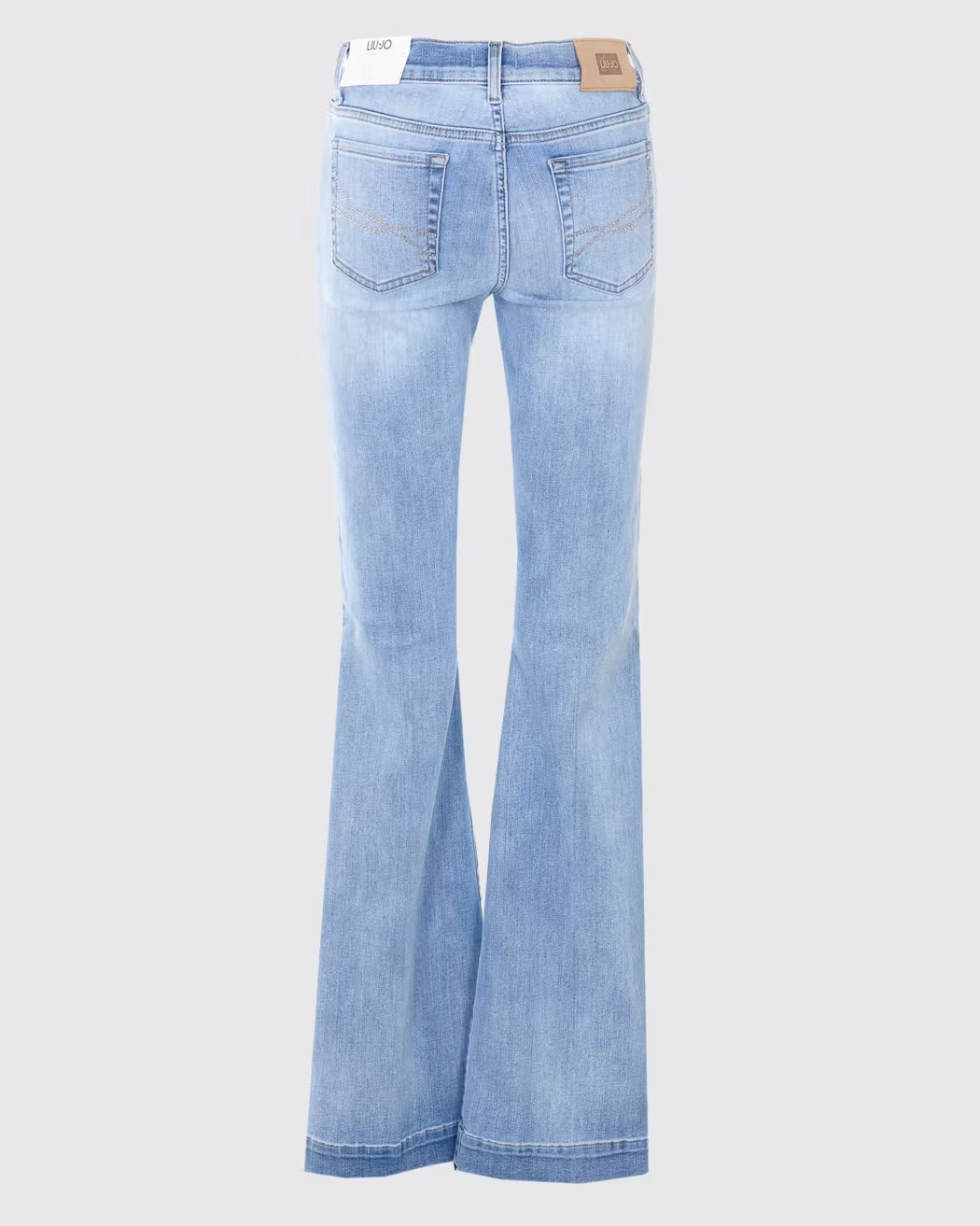 LIU JO ECS PANTS AUTHENTIC BEAT H W DENIM BLUE LONG