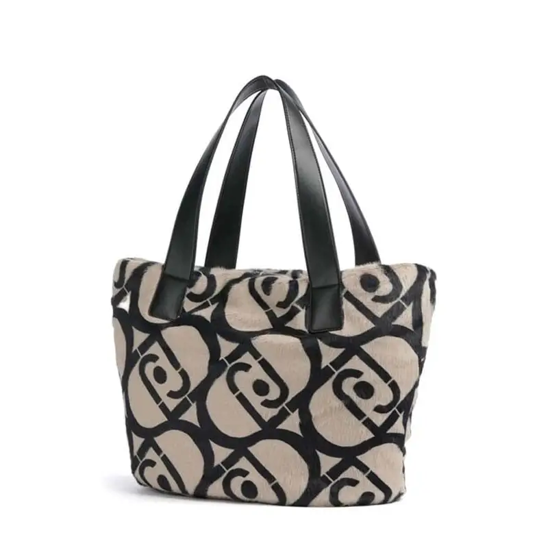 LIU JO L TOTE NEUTRO/NERO - 1 - textil