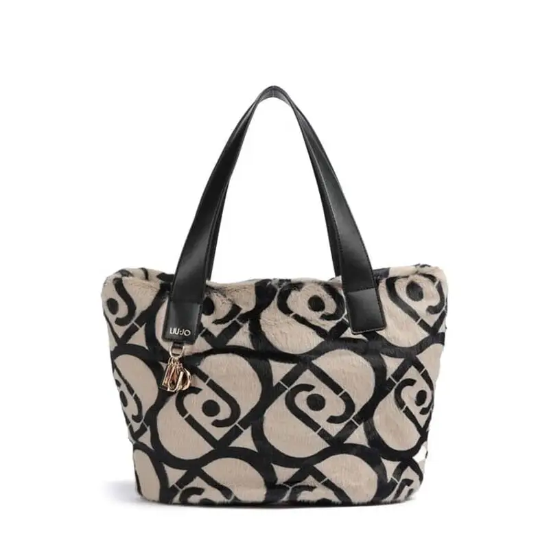 LIU JO L TOTE NEUTRO/NERO - 1 - textil