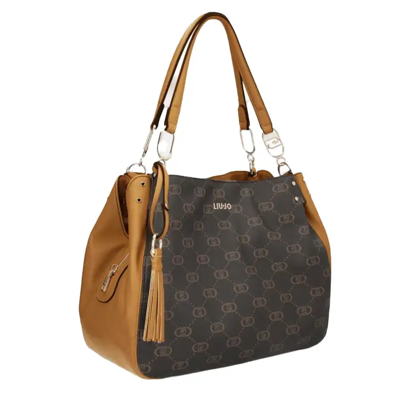 LIU JO M SATCHEL GINGER BREAD - 1 - textil