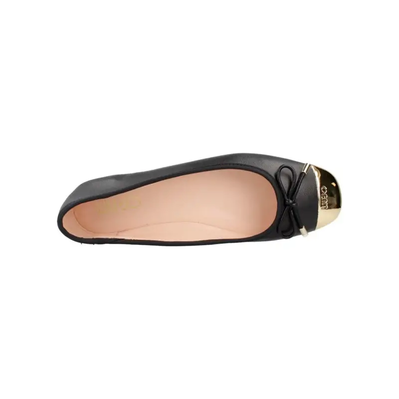 LIU JO MANOLETINAS DE PIEL DAFNE NEGRO
