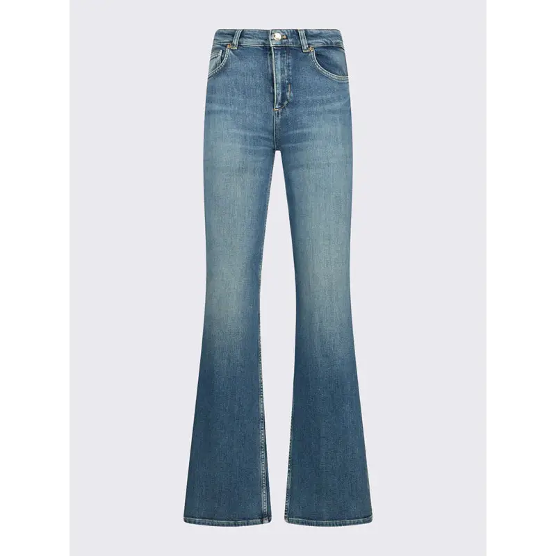 LIU JO PANTS MAGIC BOOT CUT H W DENIM BLUE OCEAN WASH