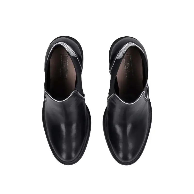 LIU JO RUBY 04 ANKLE BOOT BLACK - textil