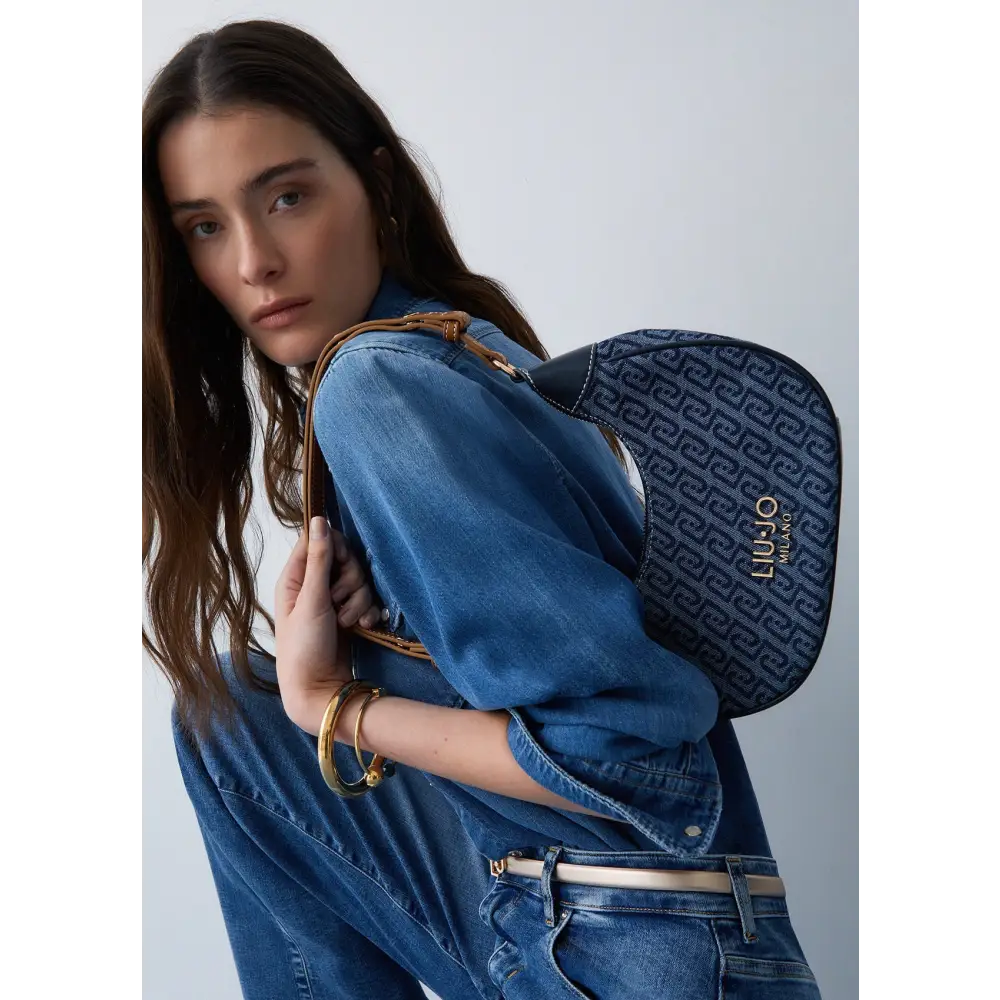 LIU JO S HOBO DRESS BLUE