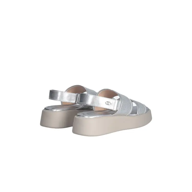 LIU JO SANDALIAS DE PLATAFORMA CON LENTEJUELAS