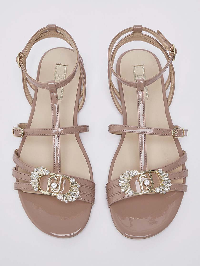 LIU JO SANDY 08 - SANDAL PATENT NUDE