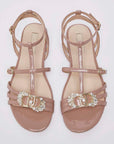LIU JO SANDY 08 - SANDAL PATENT NUDE