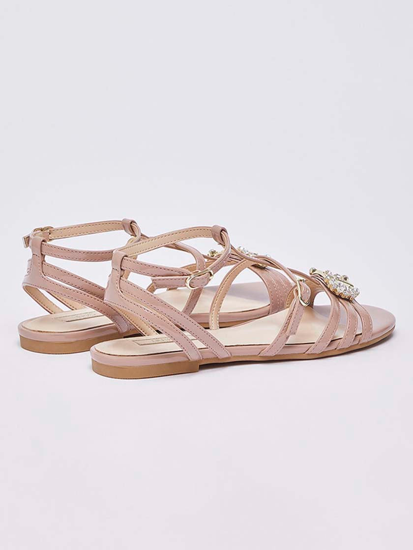 LIU JO SANDY 08 - SANDAL PATENT NUDE