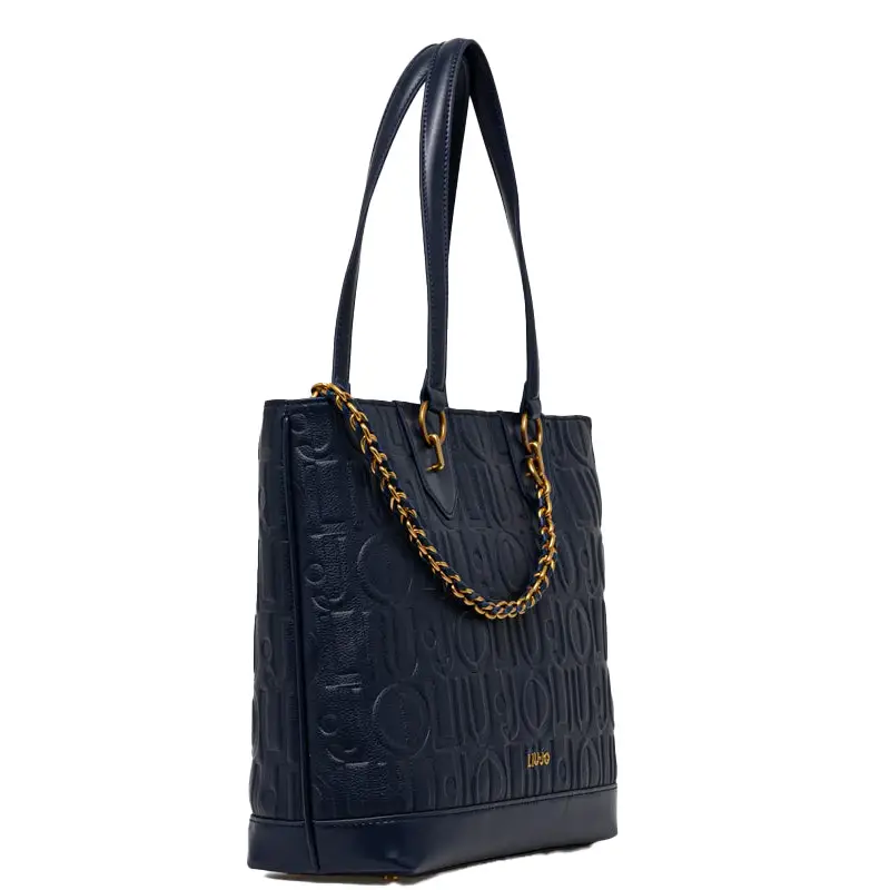 LIU JO SHOPPING BAG DRESS BLUE - TALLA ÚNICA / SIN c