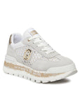 LIU JO SNEAKER AMAZING 23 WHITE/LIGHT GOLD