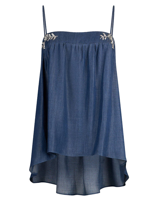 LIU JO TOP DENIM JEWELRY NORMAL WASH