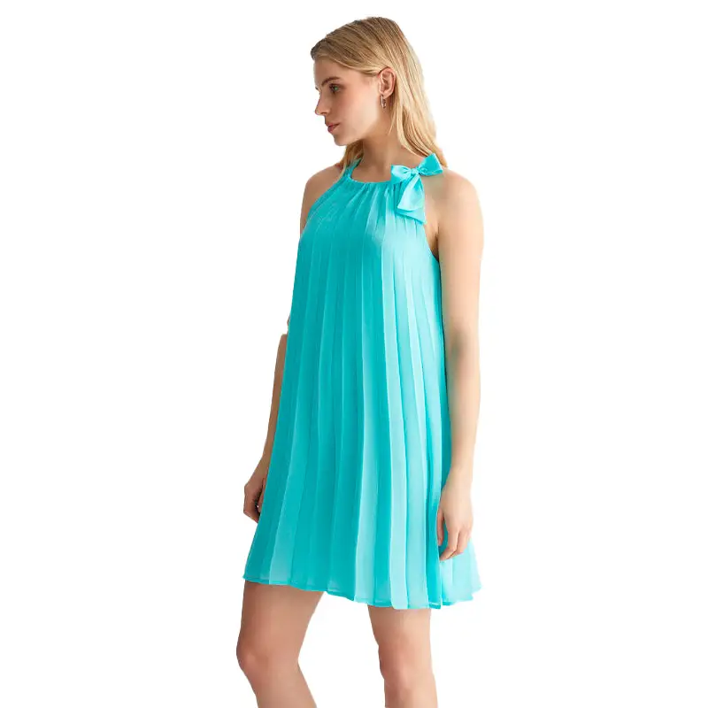 LIU JO VESTIDO AZUL AQUA