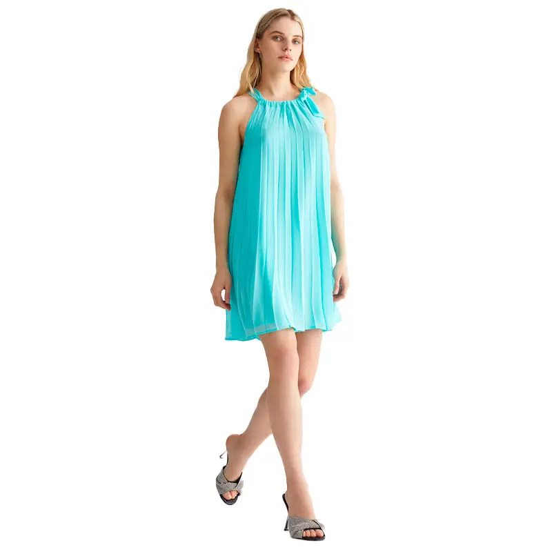 LIU JO VESTIDO AZUL AQUA