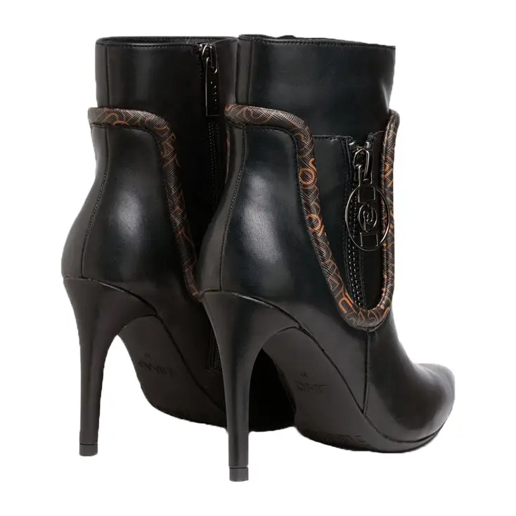 LIU JO VICKIE 117 ANKLE BOOT BLACK/BROWN