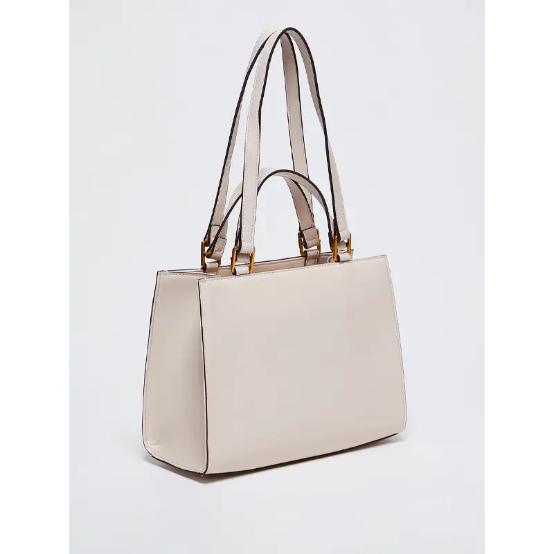 LIUJO BOLSO TOTE CON LOGOTIPO BEIGE - TALLA ÚNICA