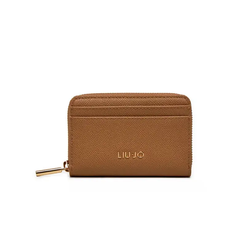 LIUJO CARTERA GRANDE ECS S ZIP AROUND MARRON - TALLA ÚNICA