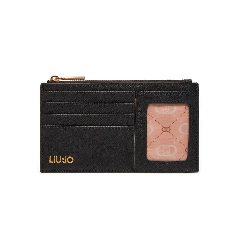 LIUJO ESTUCHE PARA TARJETAS DE CREDITO NEGRO
