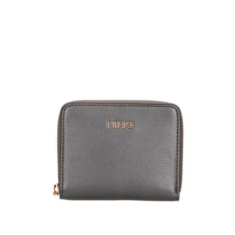 LIUJO EUTHALIA CARTERA PEQUEÑA CON CREMALLERA GRIS - TALLA ÚNICA