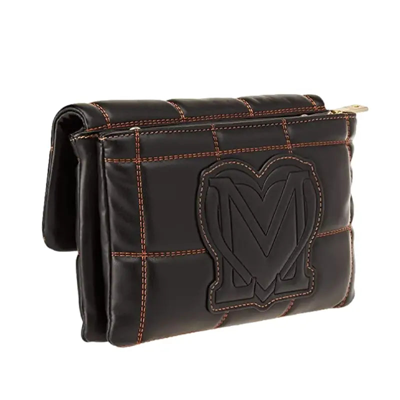 LOVE MOCHINO BANDOLERA ACOLCHADA NEGRO - TALLA ÚNICA