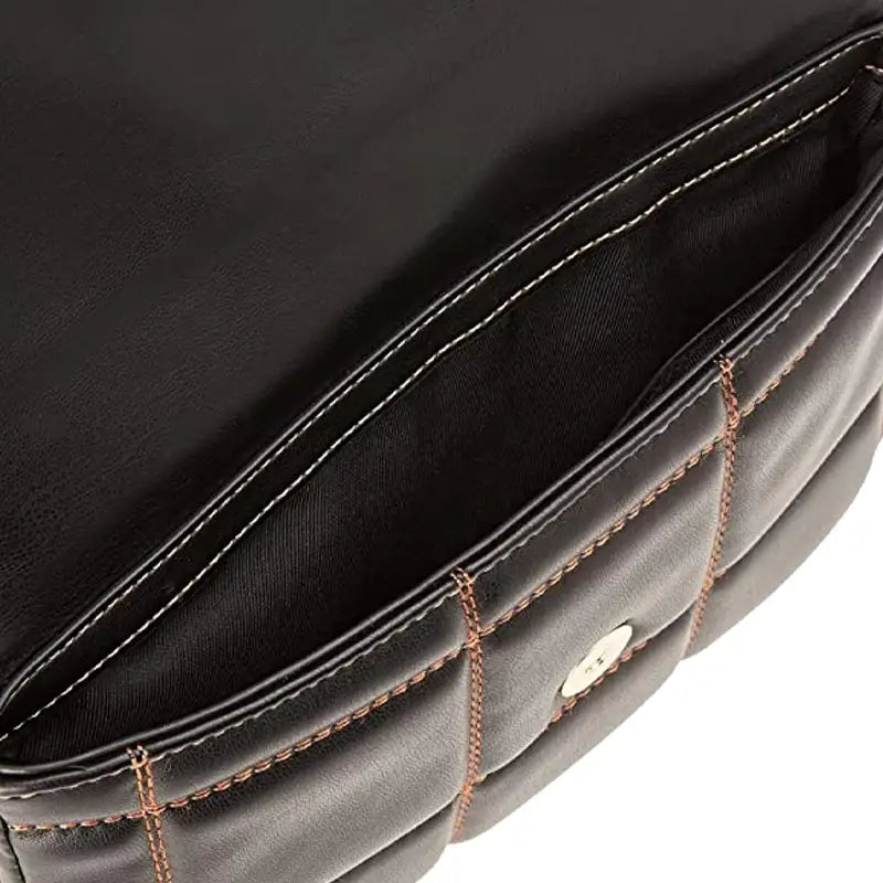 LOVE MOCHINO BANDOLERA ACOLCHADA NEGRO - TALLA ÚNICA