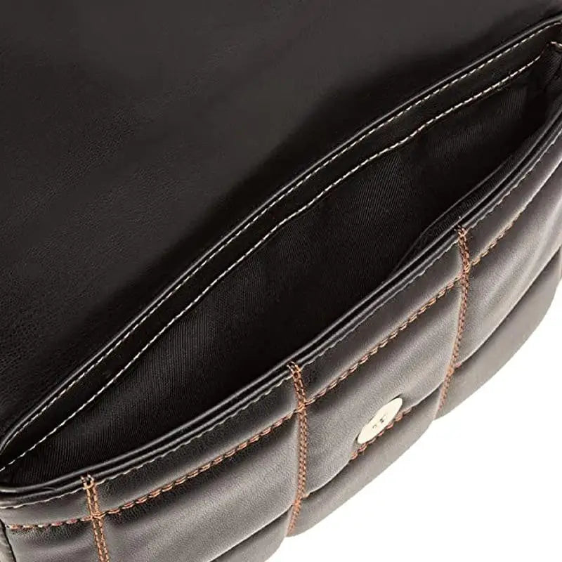 LOVE MOCHINO BANDOLERA ACOLCHADA NEGRO - TALLA ÚNICA
