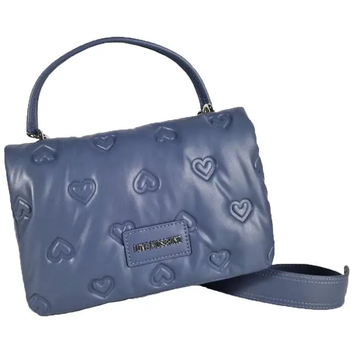 LOVE MOSCHINO BANDOLERA ACOLCHADA DENIM - TALLA ÚNICA