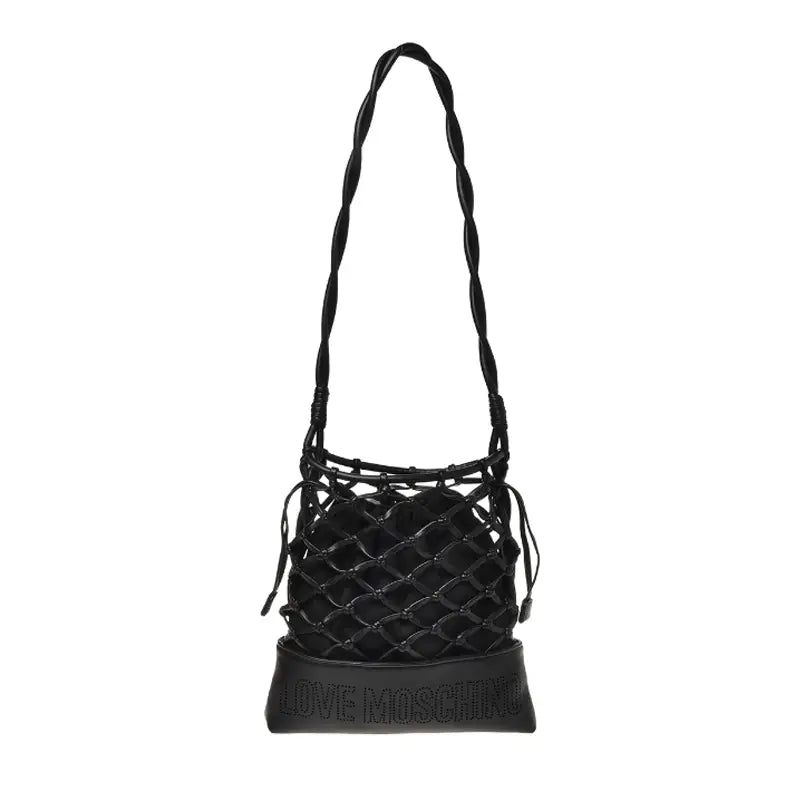 LOVE MOSCHINO BANDOLERA SUMMER NET NERO - TALLA ÚNICA