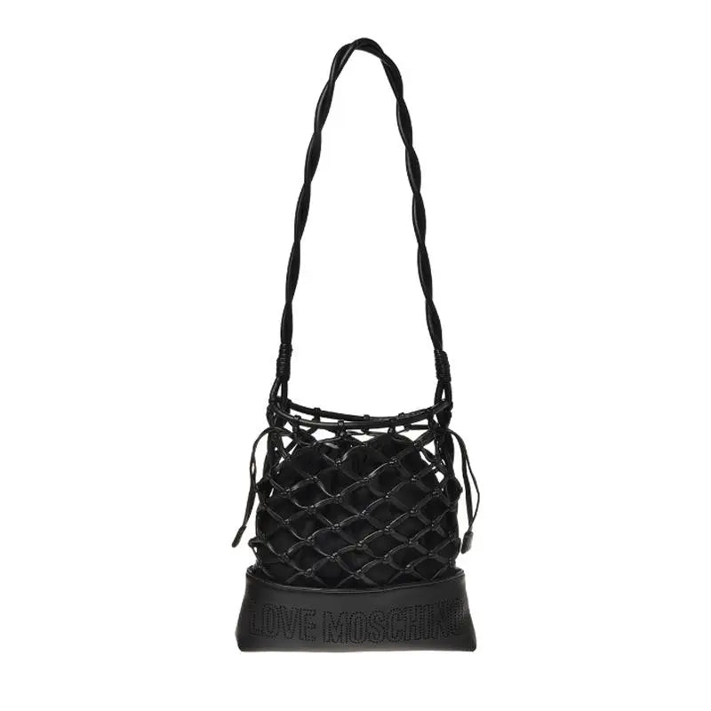 LOVE MOSCHINO BANDOLERA SUMMER NET NERO - TALLA ÚNICA