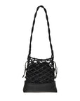 LOVE MOSCHINO BANDOLERA SUMMER NET NERO