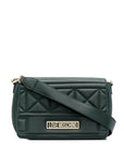 LOVE MOSCHINO BANDOLERA VERDE ACOLCHADA