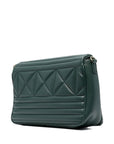 LOVE MOSCHINO BANDOLERA VERDE ACOLCHADA