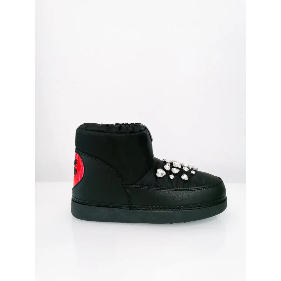 LOVE MOSCHINO BOTA DE AGUA NEGRO