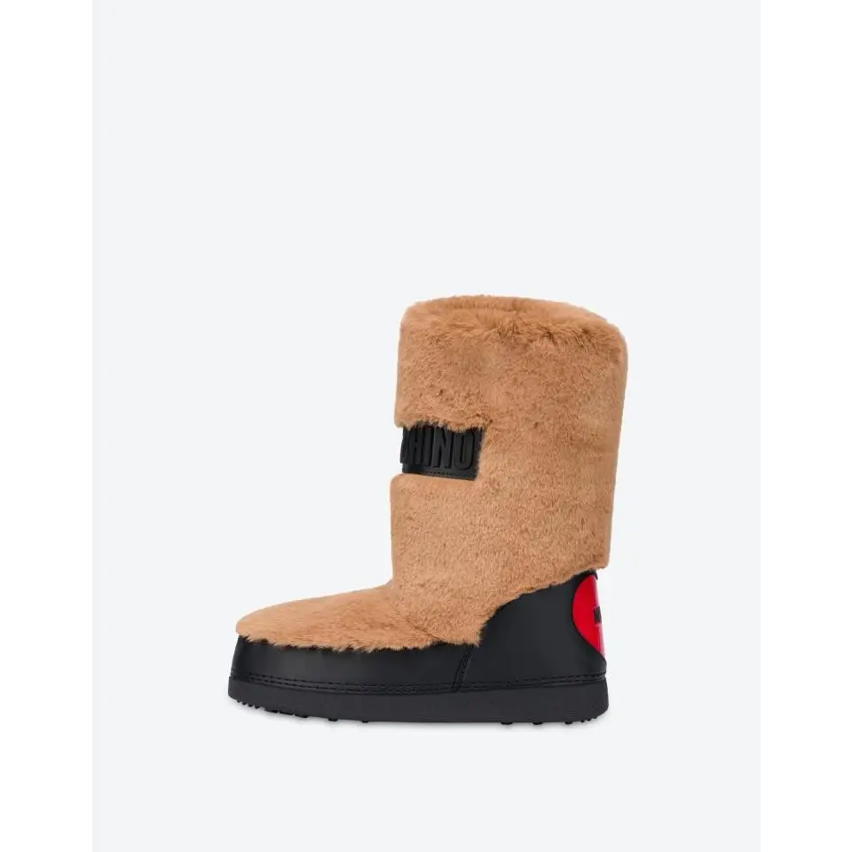 LOVE MOSCHINO BOTA DE NIEVE MARRÓN