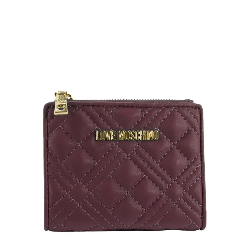 LOVE MOSCHINO CARTERA CLIP LILA - TALLA ÚNICA