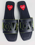 LOVE MOSCHINO SANDALIA NEGRA