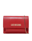 LOVE MOSCHINO SMART DAILY BAG ROSSO