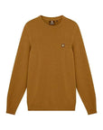 LYLE & SCOTT CREW NECK SWEATSHIRT ANIVERSARY GOLD