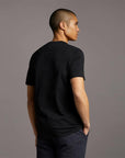 LYLE & SCOTT PLAIN TSHIRT JET BLACK