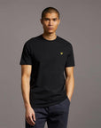 LYLE & SCOTT PLAIN TSHIRT JET BLACK