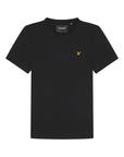 LYLE & SCOTT PLAIN TSHIRT JET BLACK