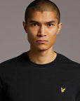 LYLE & SCOTT PLAIN TSHIRT JET BLACK