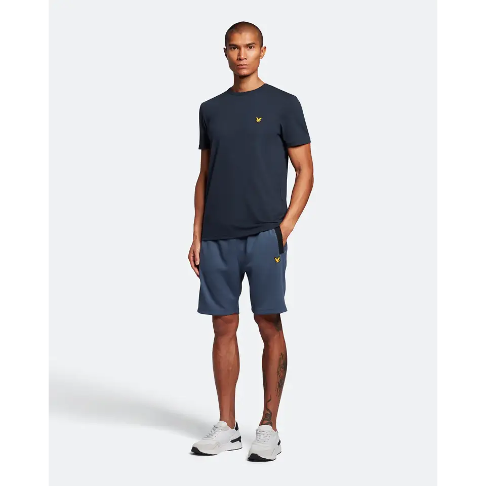 LYLE &amp; SCOTT POCKET BRANDED SHORT LIGHT NAVY