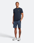 LYLE & SCOTT POCKET BRANDED SHORT LIGHT NAVY